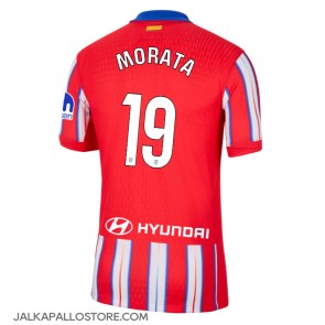 Atletico Madrid Alvaro Morata #19 Kotipaita 2024-25 Lyhythihainen